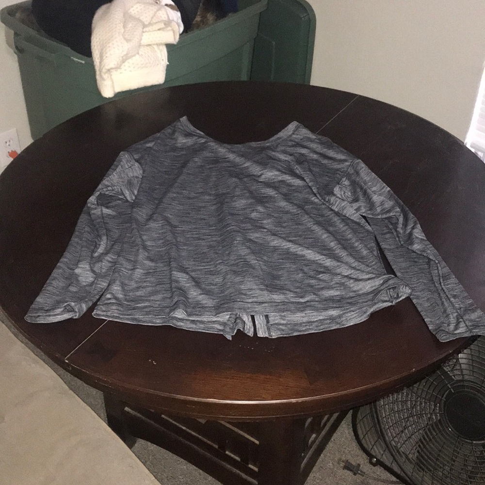 Lulu long sleeve open/tie back